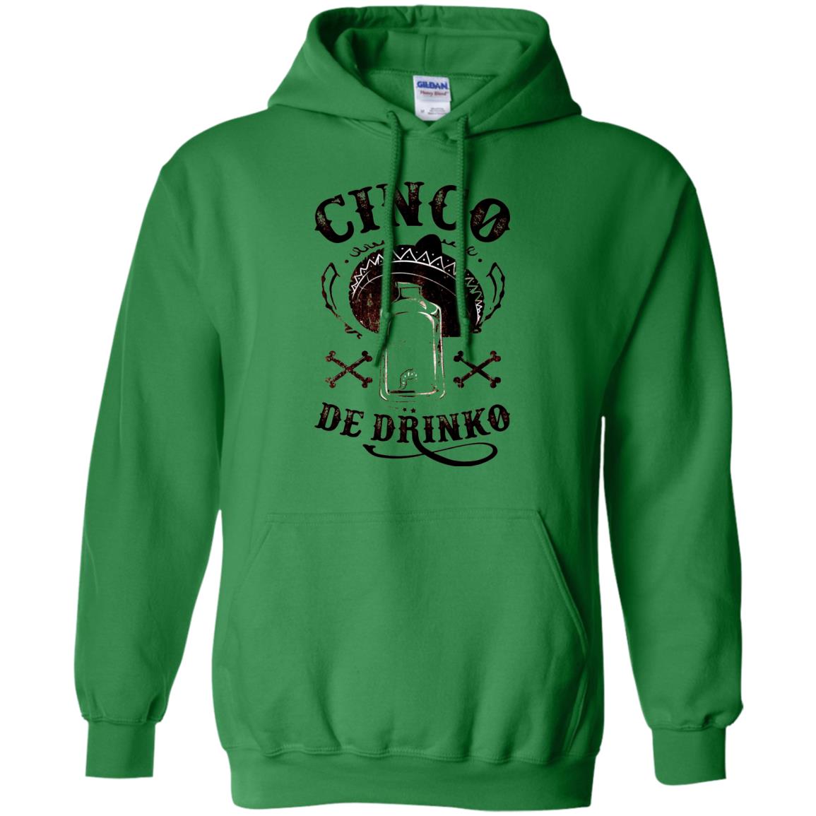 Badass Cinco De Drinko T-shirt Funny Cinco De Mayo Irish Green