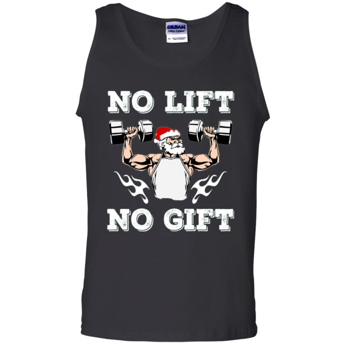 Christmas T-shirt No Lift No Gift Black