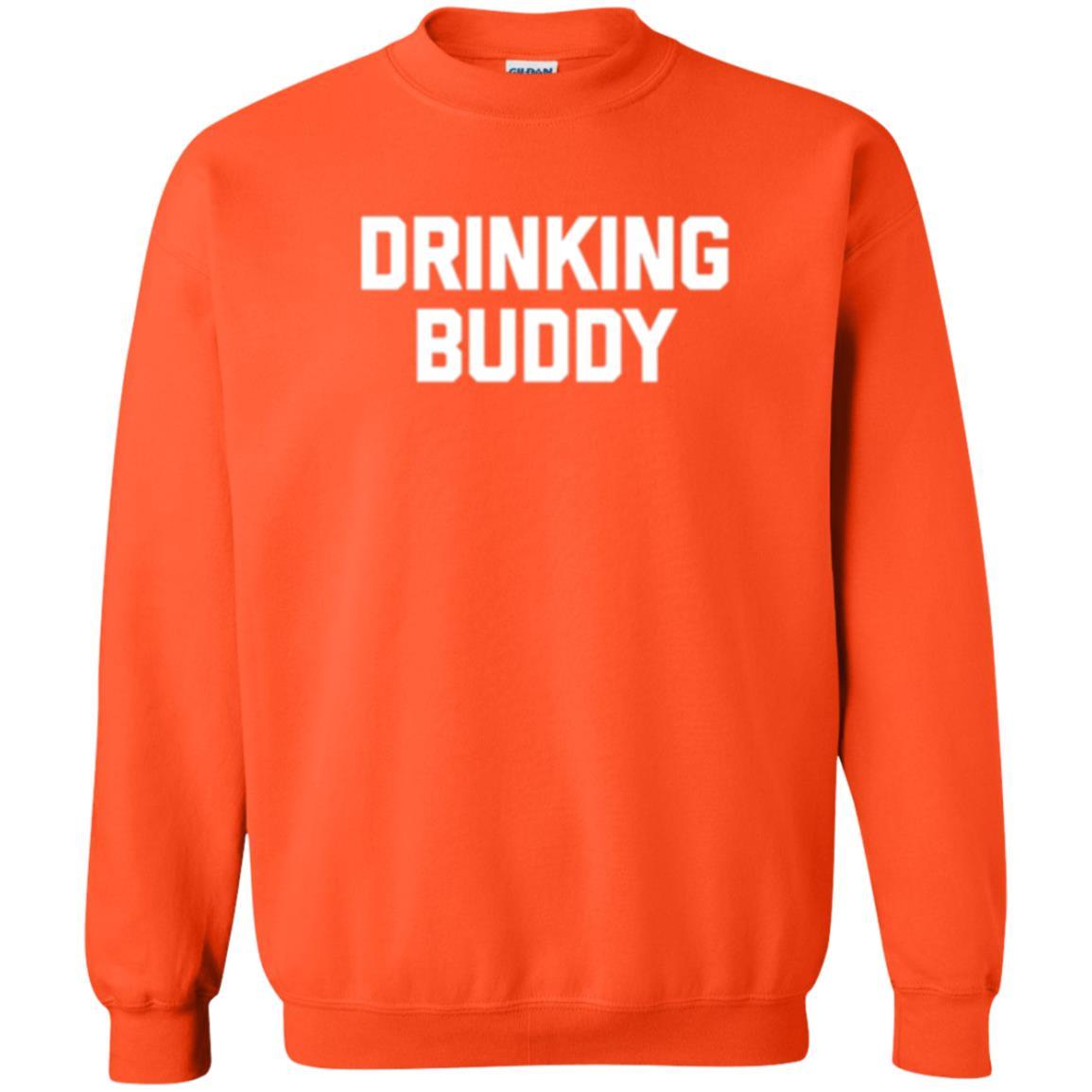 Drinking Buddy T-shirt Orange