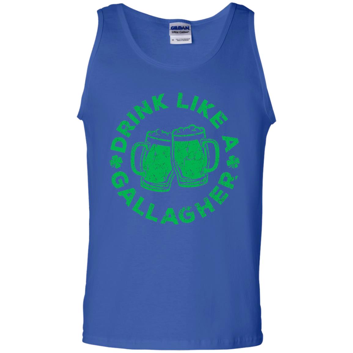 Drink Like A Gallagher Saint Patrick Day T-shirt Royal