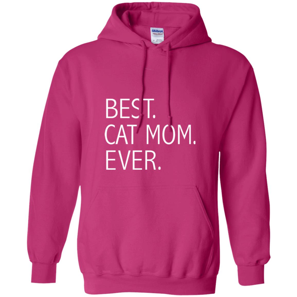 Funny Best Cat Mom Ever T-shirt Cute Cat Lady Heliconia