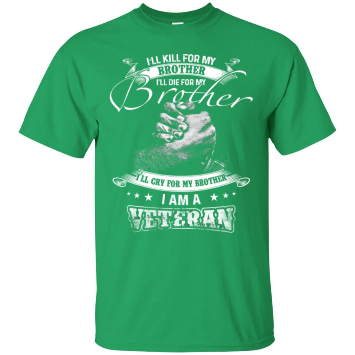 Veteran T-shirt I Am A Veteran Irish Green
