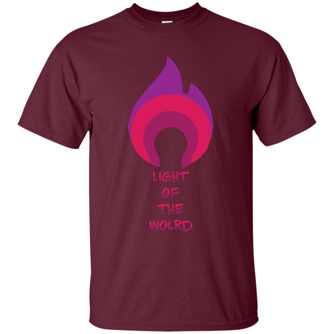 Music T-shirt Light Of The World Maroon