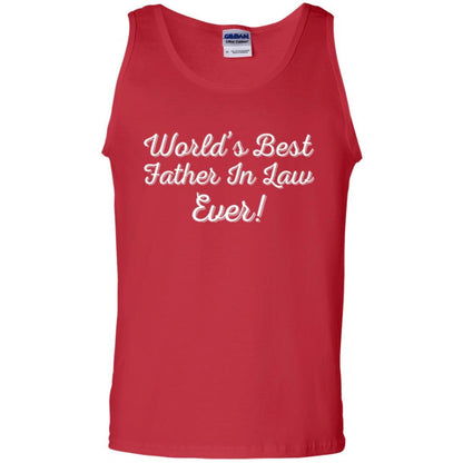 Daddy T-shirt World's Best Father In Law Ever T-shirt Red