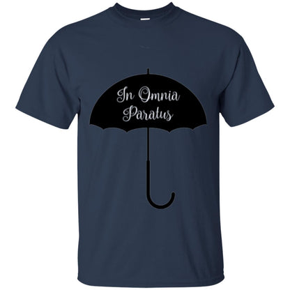 Women_s In Omnia Paratus T-shirt Navy