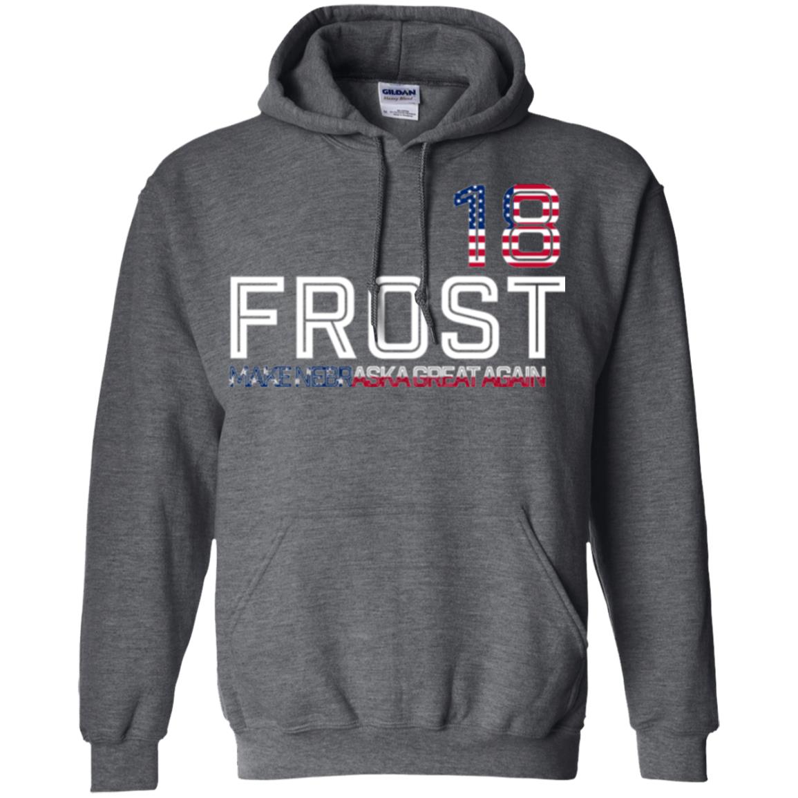 Frost 2018 T-shirt Make Nebraska Great Again Dark Heather
