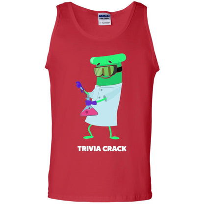 Cute Trivia Crack Scientist Al T-shirt Red