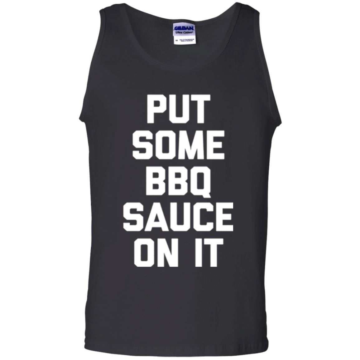 Barbecue Lovers T-shirt Put Some Bbq Sauce On It Black