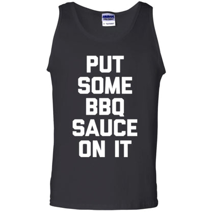 Barbecue Lovers T-shirt Put Some Bbq Sauce On It Black