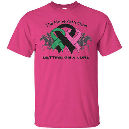 The Mane Attraction Cancer Betting On A Cure Shirt Heliconia