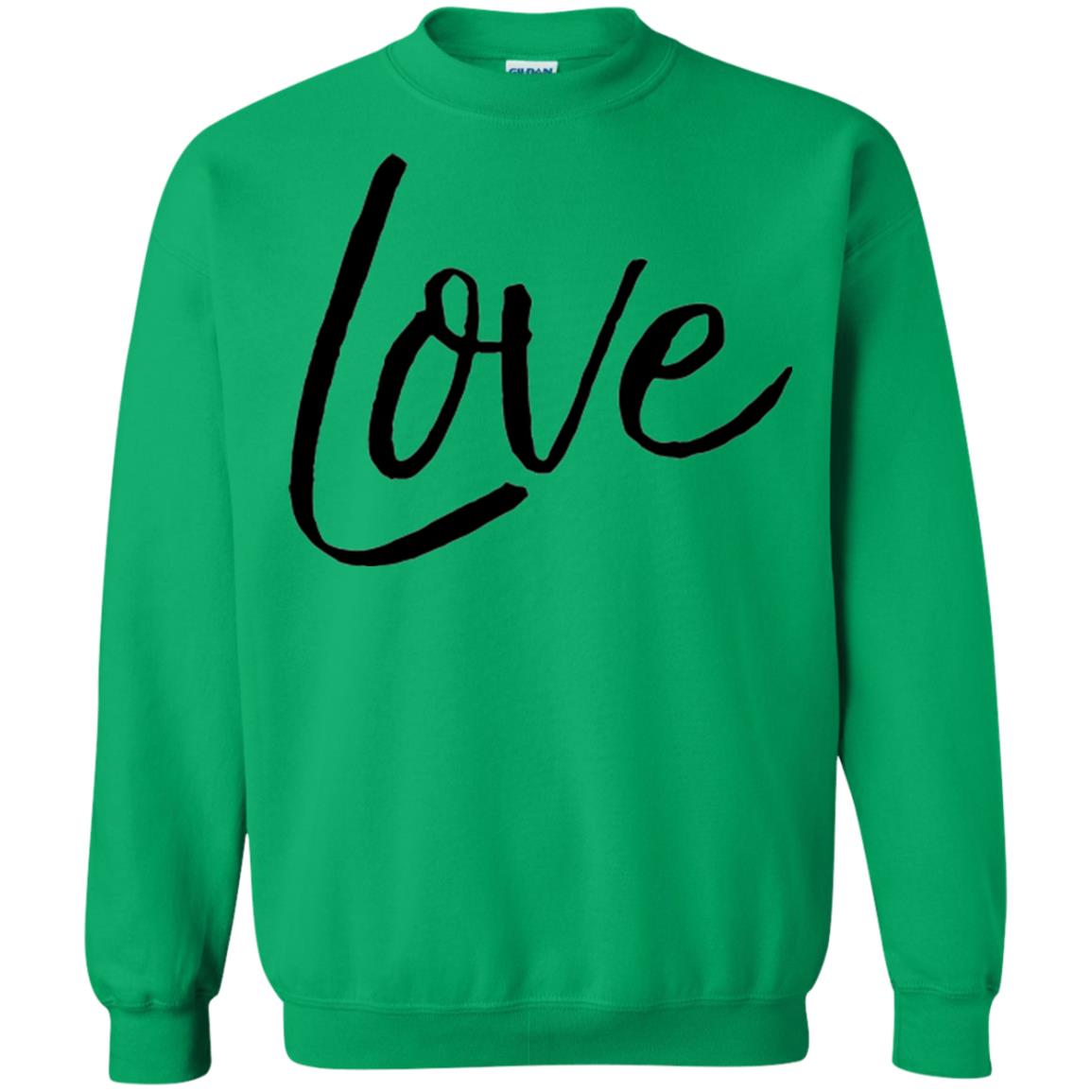 Black Love T-shirt Valentine_s Day Irish Green
