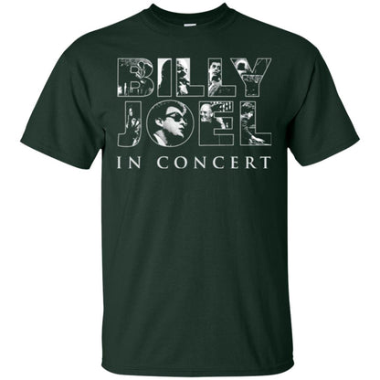 Artist T-shirt Billy Joel In Concert Forest Green