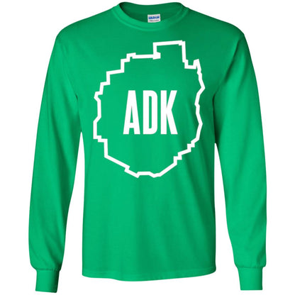 Adirondacks Adk T-shirt Irish Green