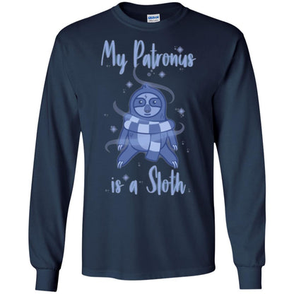 Film T-shirt My Patronus Is A Sloth T-shirt Navy