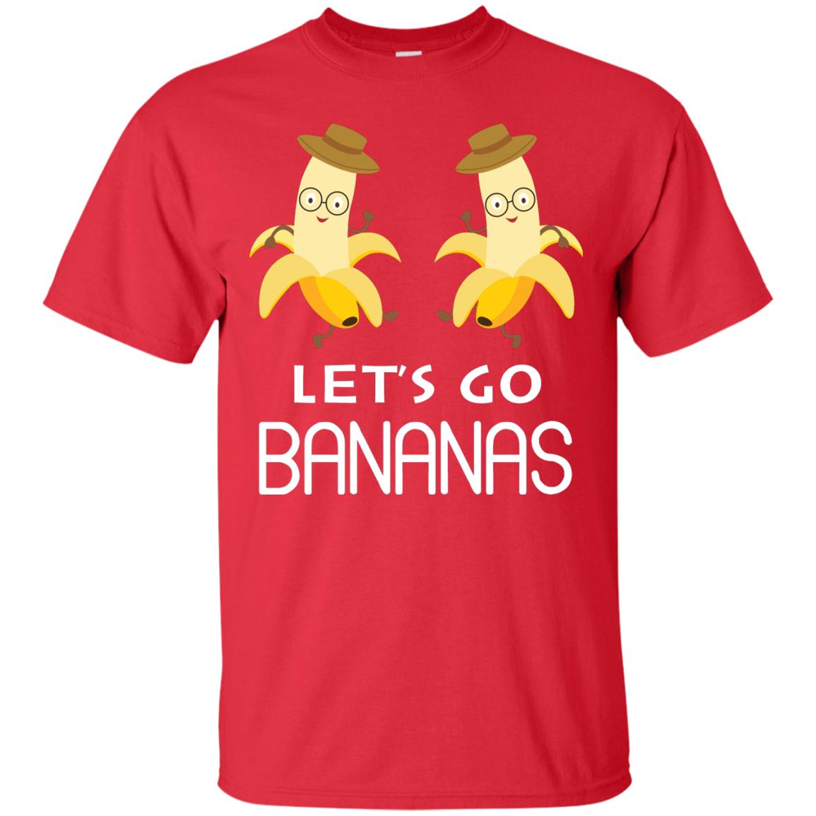 Let's Go Bananas Shirt Red
