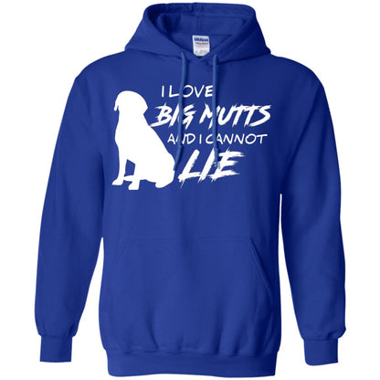 Dog Lover T-shirt I Love Big Mutts And I Cannot Lie Royal