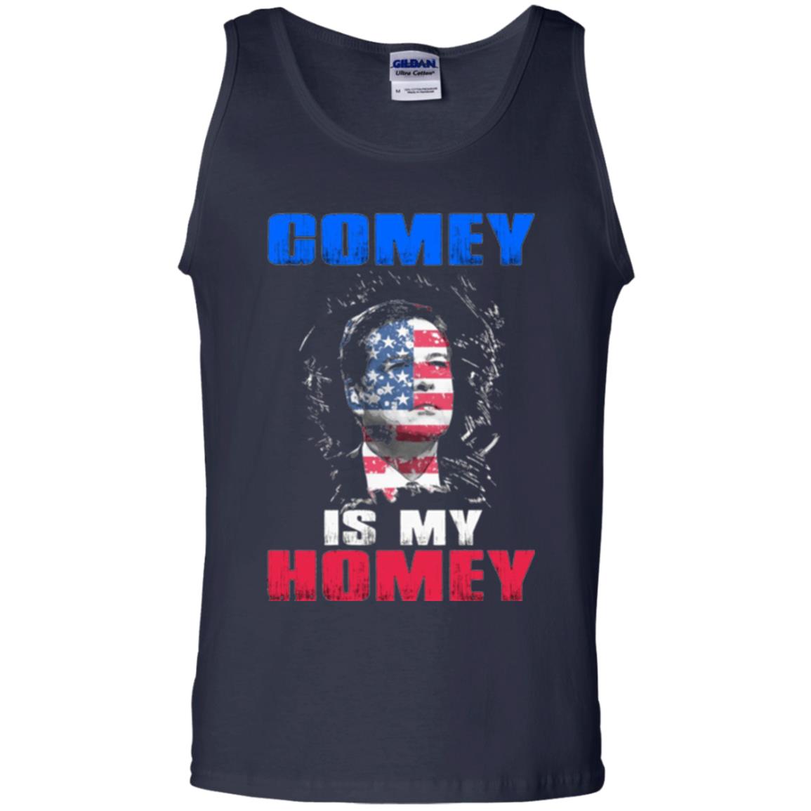 Fbi Director T-shirt Comey Is My Homey T-shirt Navy