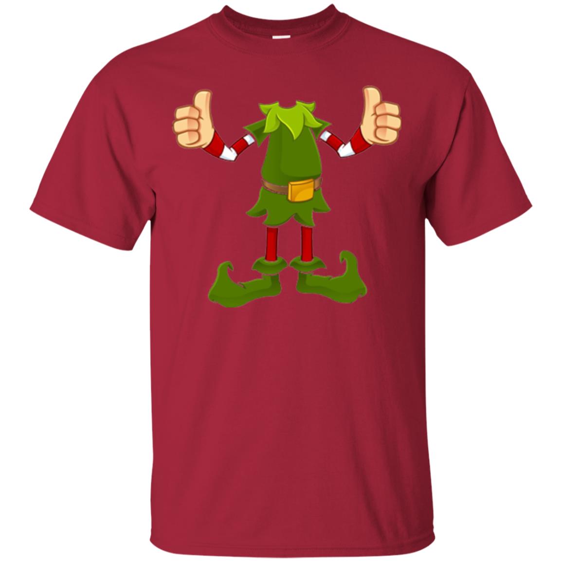Chirstmas T-shirt Funny Elf Cardinal