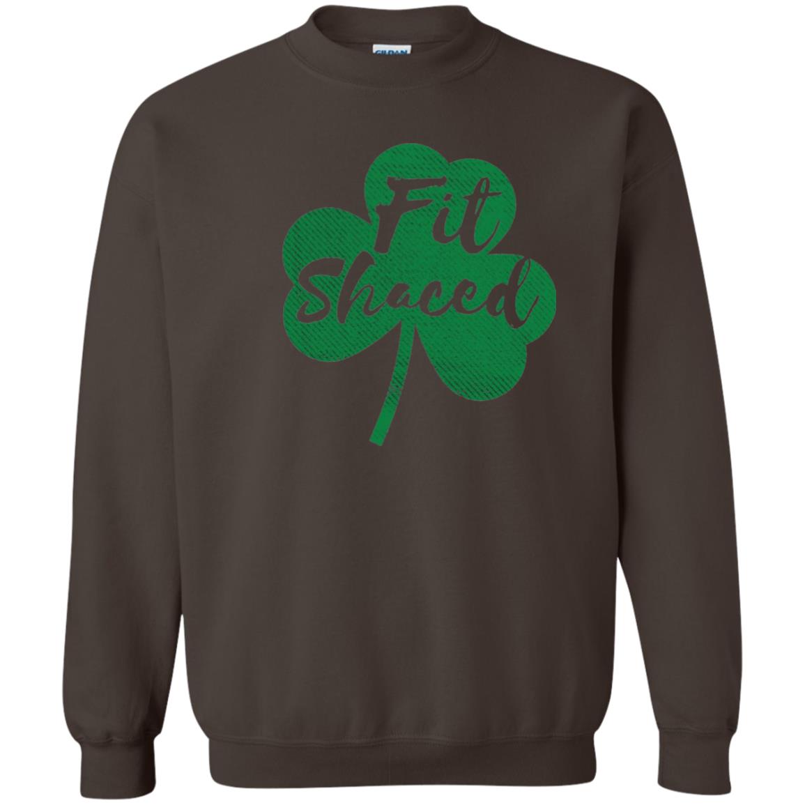 St Patricks Day T-shirt Drinking Fit Shaced Dark Chocolate