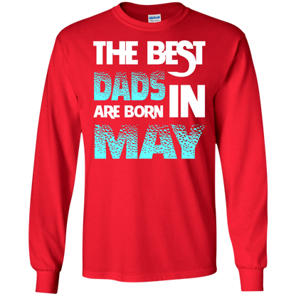 Daddy T-shirt The Best Dads Are Born In May Red