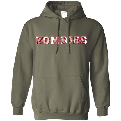 Zombies Logo T-shirt Military Green