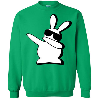 Dabbing Hip Hop Bunny Easter Dab Rabbit Dance T-shirt Irish Green