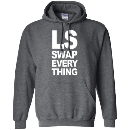 Trucker T-shirt Ls Swap Everything Dark Heather