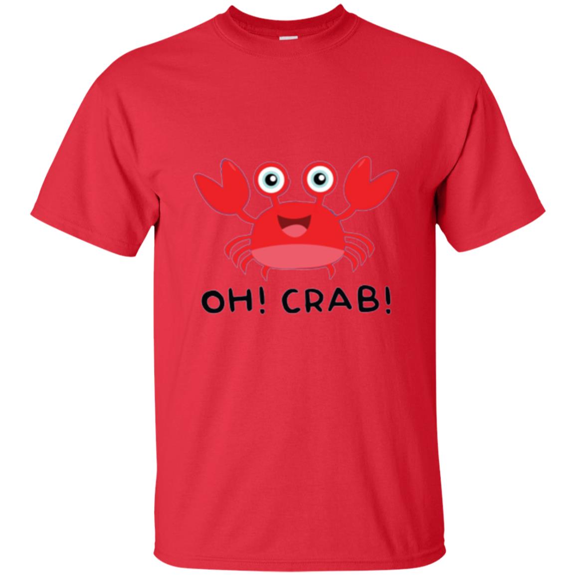 Oh Crab Crab Lover T-shirt Red