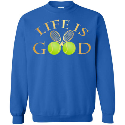 Tennis Lovers T-shirt Life Is Good Royal