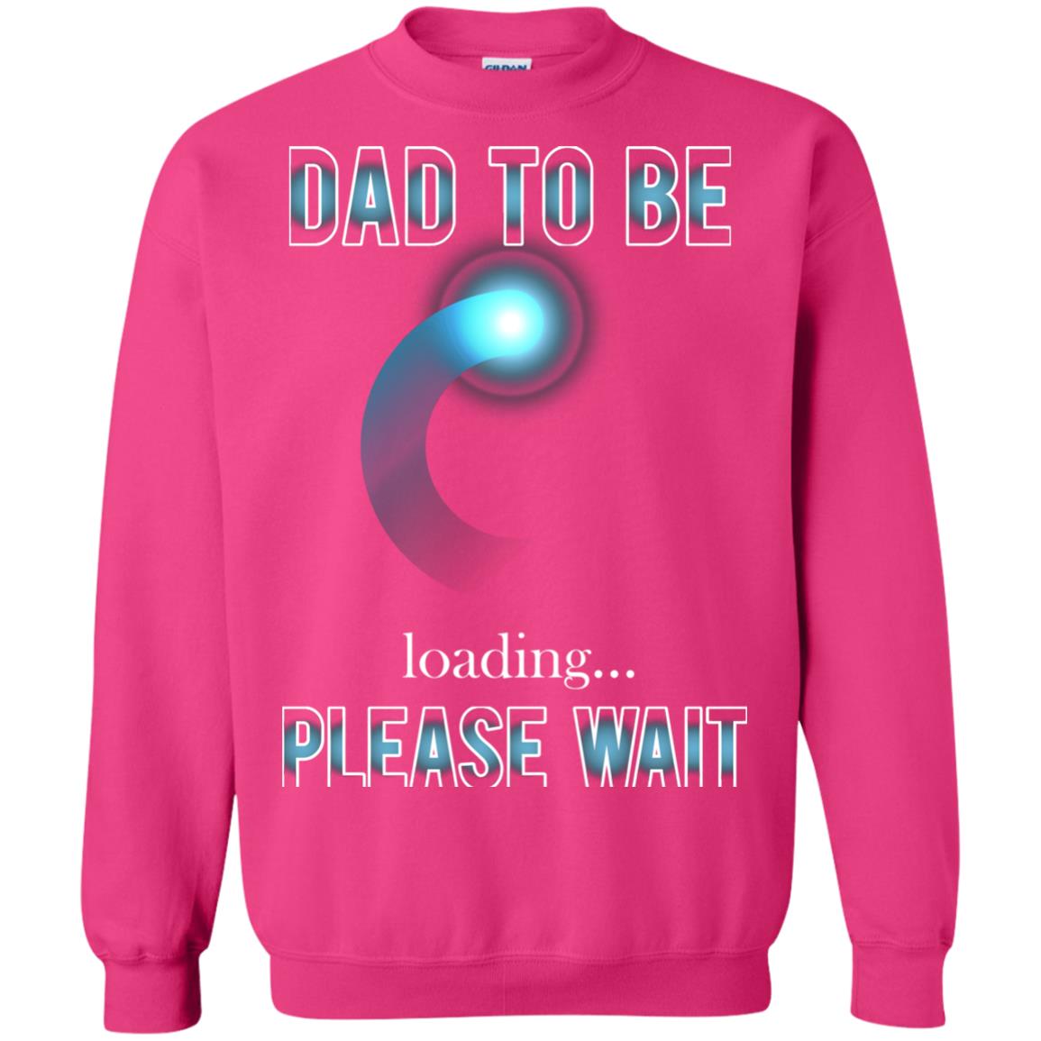 Daddy T-shirt Dad To Be Loading Please Wait Heliconia