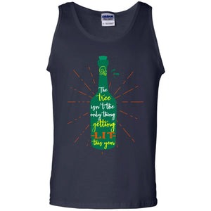 The Tree Isn't The Only Thing Getting Lit This Year Drinking Gift ShirtG220 Gildan 100% Cotton Tank Top