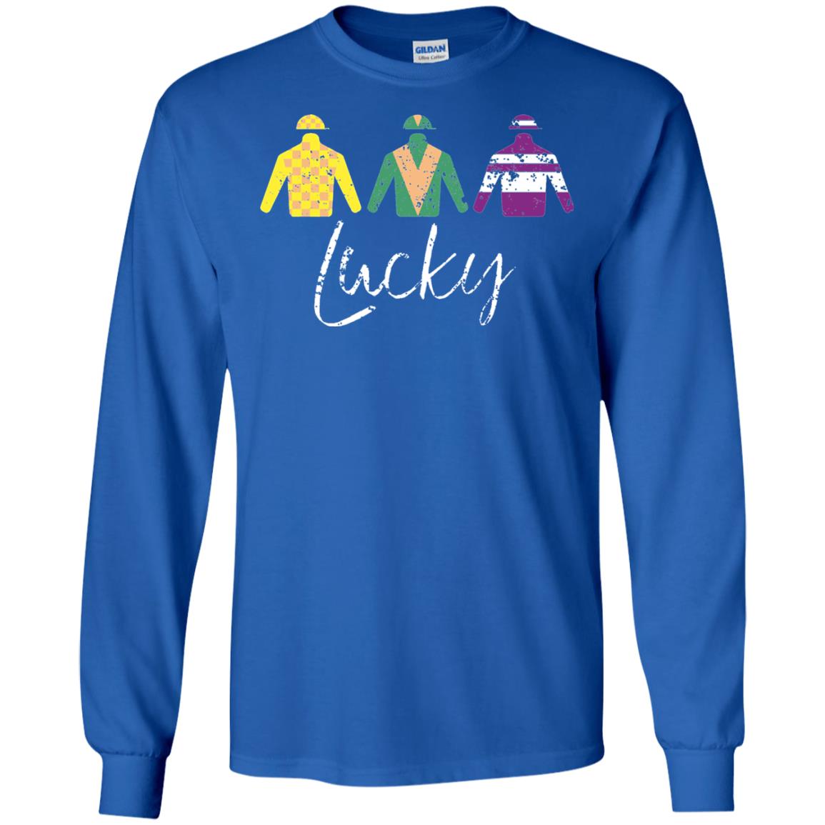 Derby Jockey Shirt Lucky Derby Apparel Derby Royal