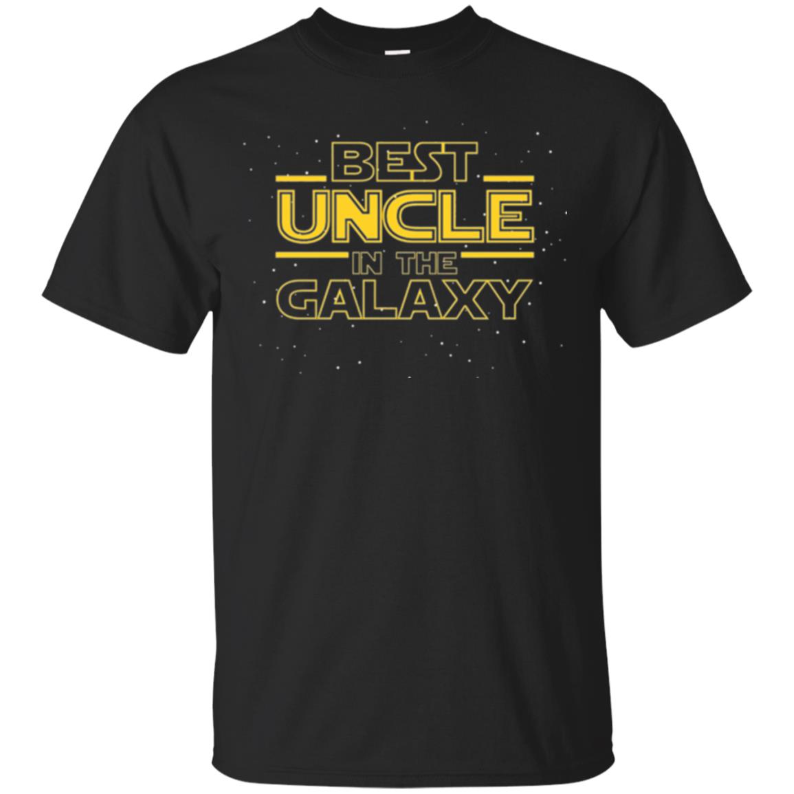Uncle T-shirt Best Uncle In The Galaxyt-shirt Black
