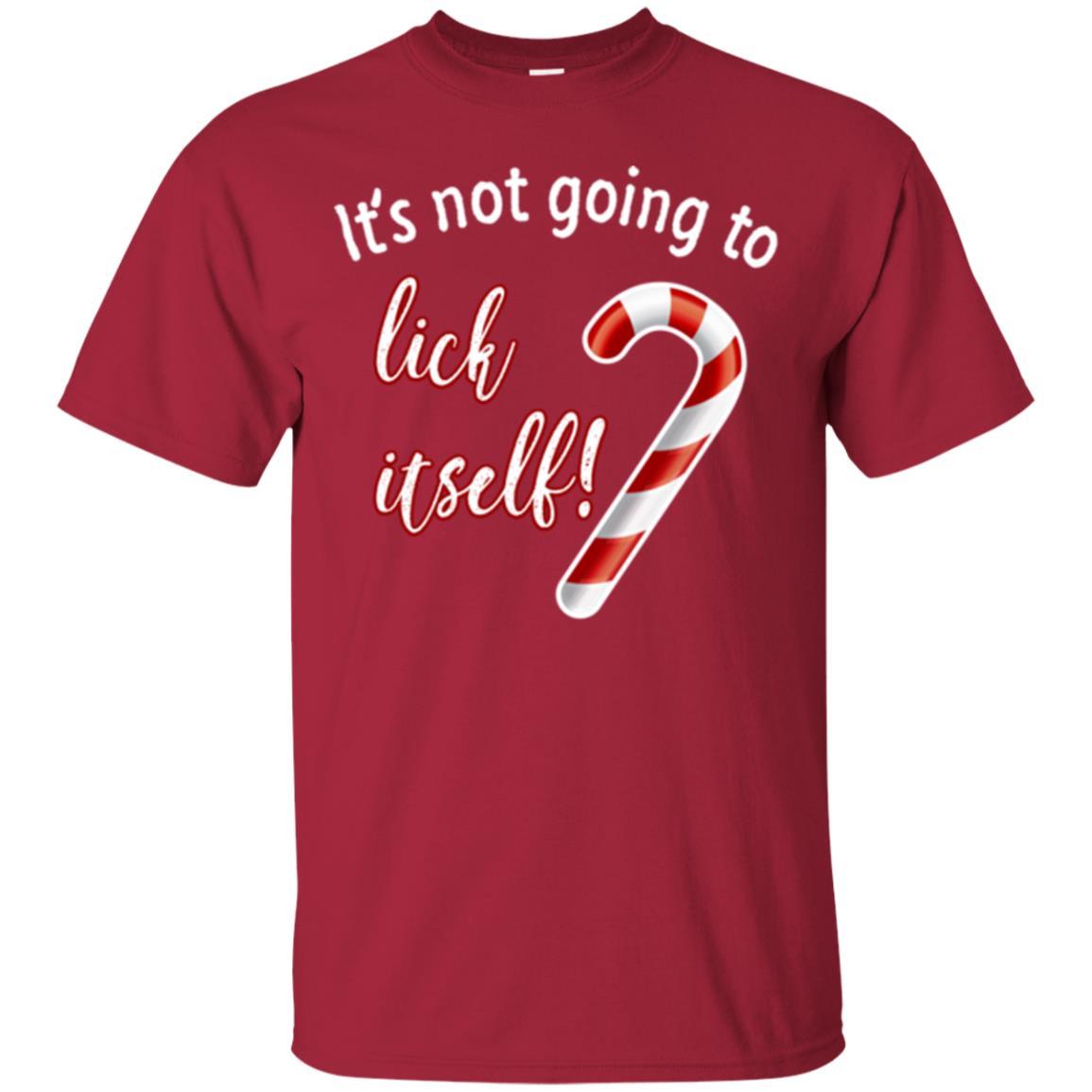 Christmas T-shirt It's Not Going To Lick Itself Cardinal
