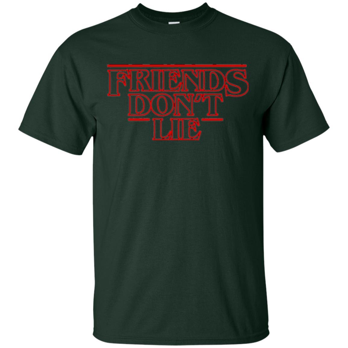 Friends Don't Lie T-shirt Forest Green
