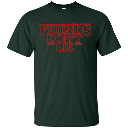 Friends Don't Lie T-shirt Forest Green