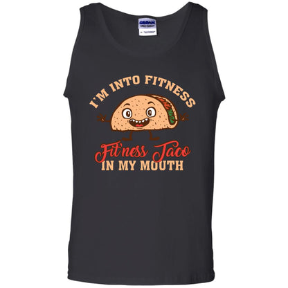 I’m Into Fitness Fit’ness Taco In My Mouth Taco Lover T-shirt Black