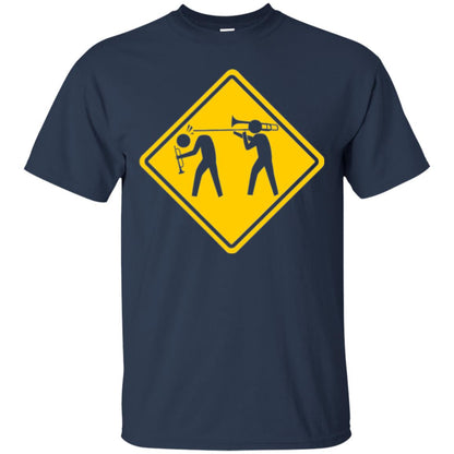 Funny Trombonist T-shirt Navy
