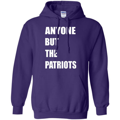 Anyone But The Patriots T-shirt Purple