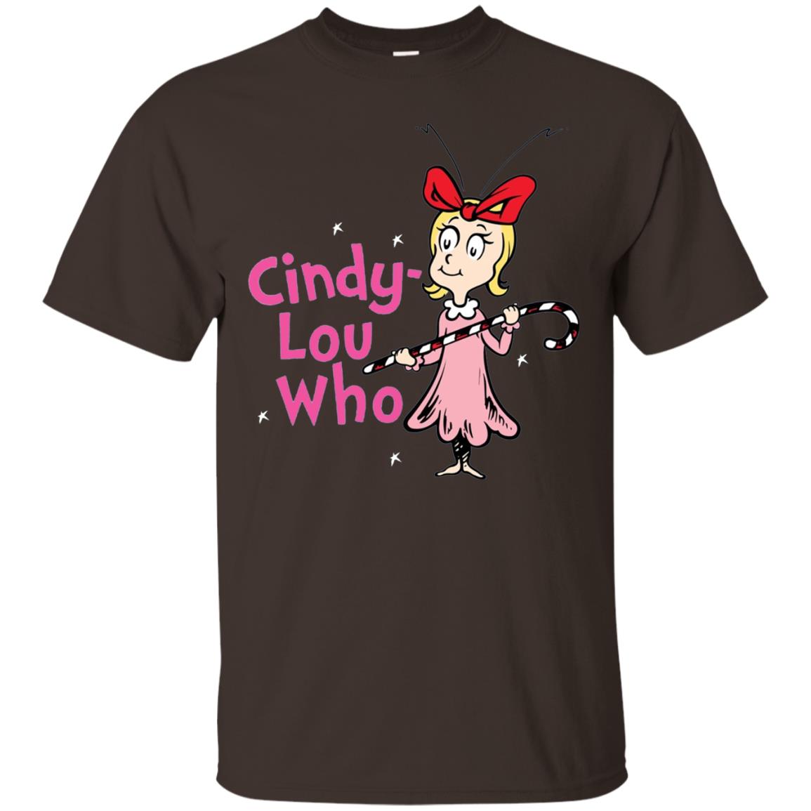 Dr. Seuss Cindy-lou Who T-shirt Dark Chocolate