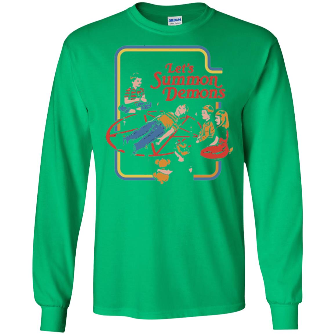 Let_s Summon Demons T-shirt Irish Green