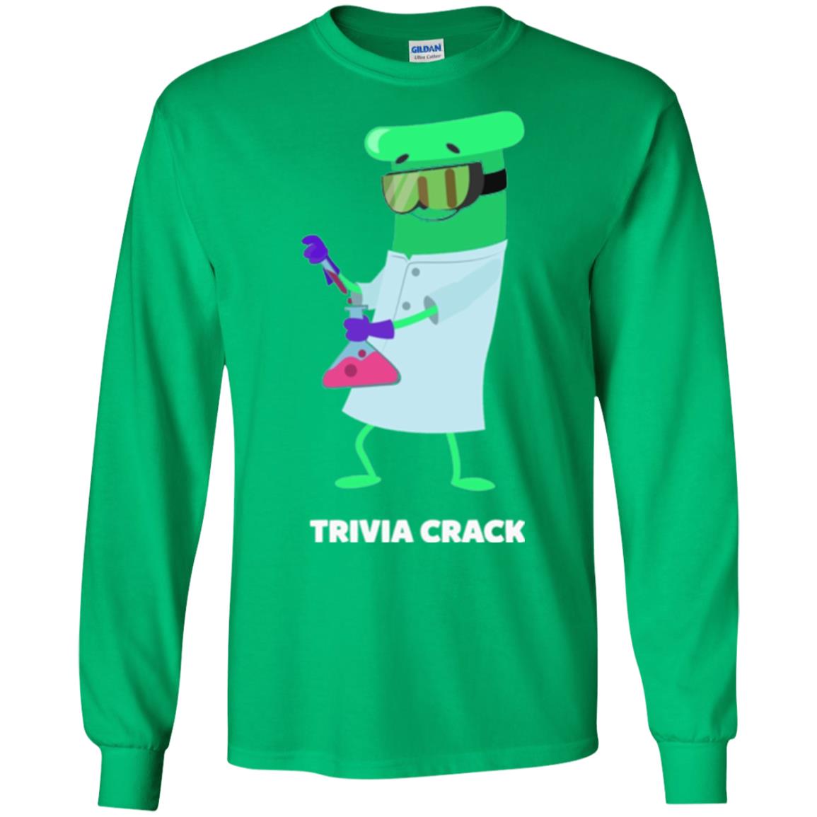 Cute Trivia Crack Scientist Al T-shirt Irish Green