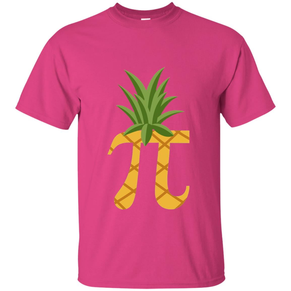 Parody Of Pi Pineapple Funny Pi Day T-shirt Heliconia