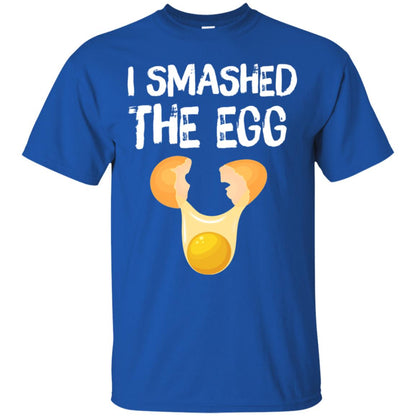I Smashed The Egg Shirt Royal