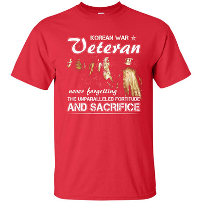 Korean War Veteran Never Forgetting The Unparalleled Fortitude And Sacrifice Red
