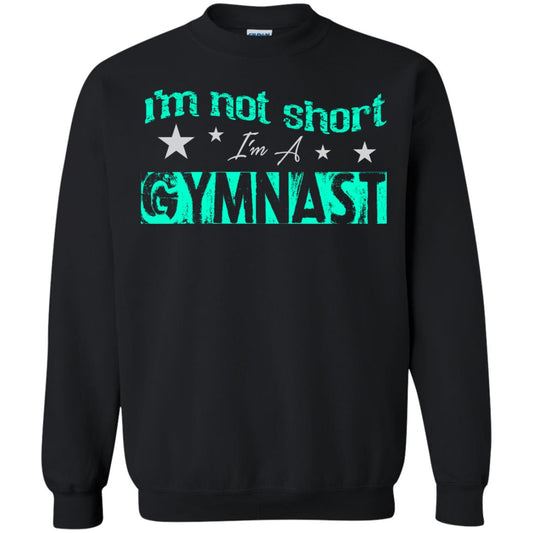 Gymnast T-shirt I_m Not Short I_m A Gymnast Black