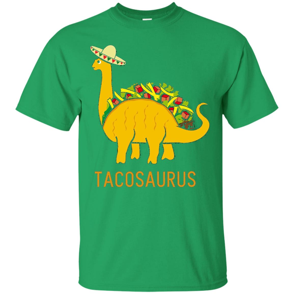 Tacosaurus Cinco De Mayo Funny Taco Dinosaur Shirt Irish Green