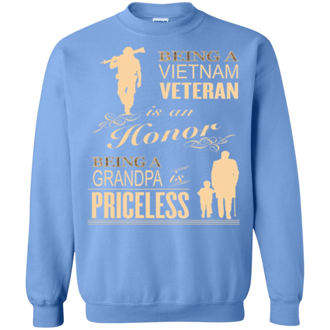 Veteran T-shirt Being A Vietnam Veteran Is An Honor Carolina Blue