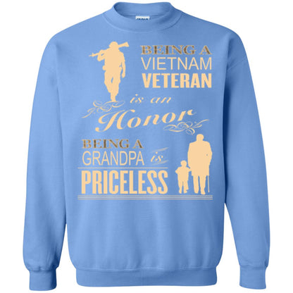 Veteran T-shirt Being A Vietnam Veteran Is An Honor Carolina Blue
