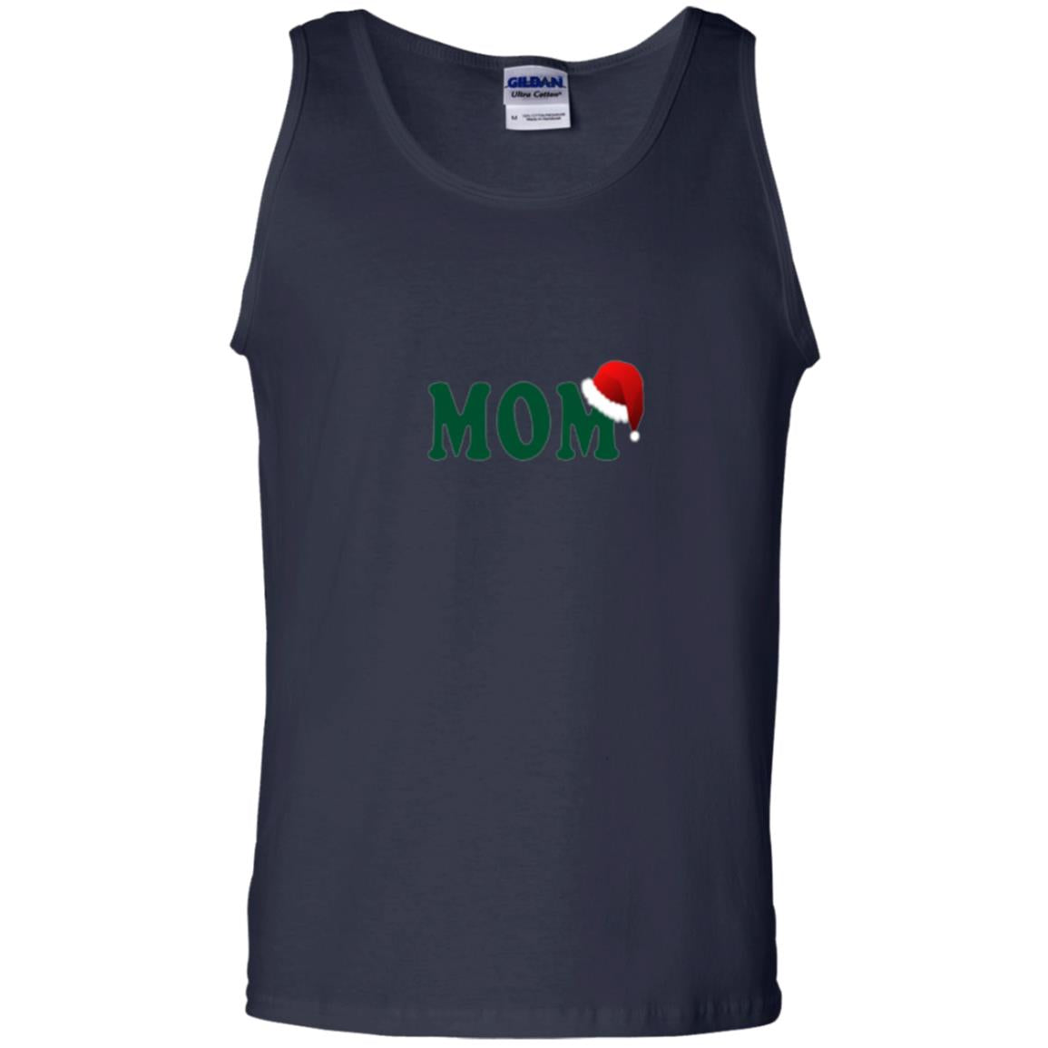 Christmas T-shirt Mom Santa Navy